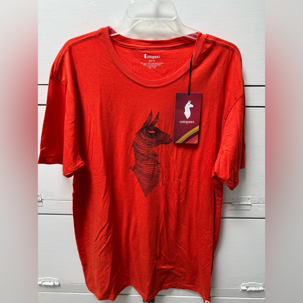 Cotopaxi orange t shirt. NWT